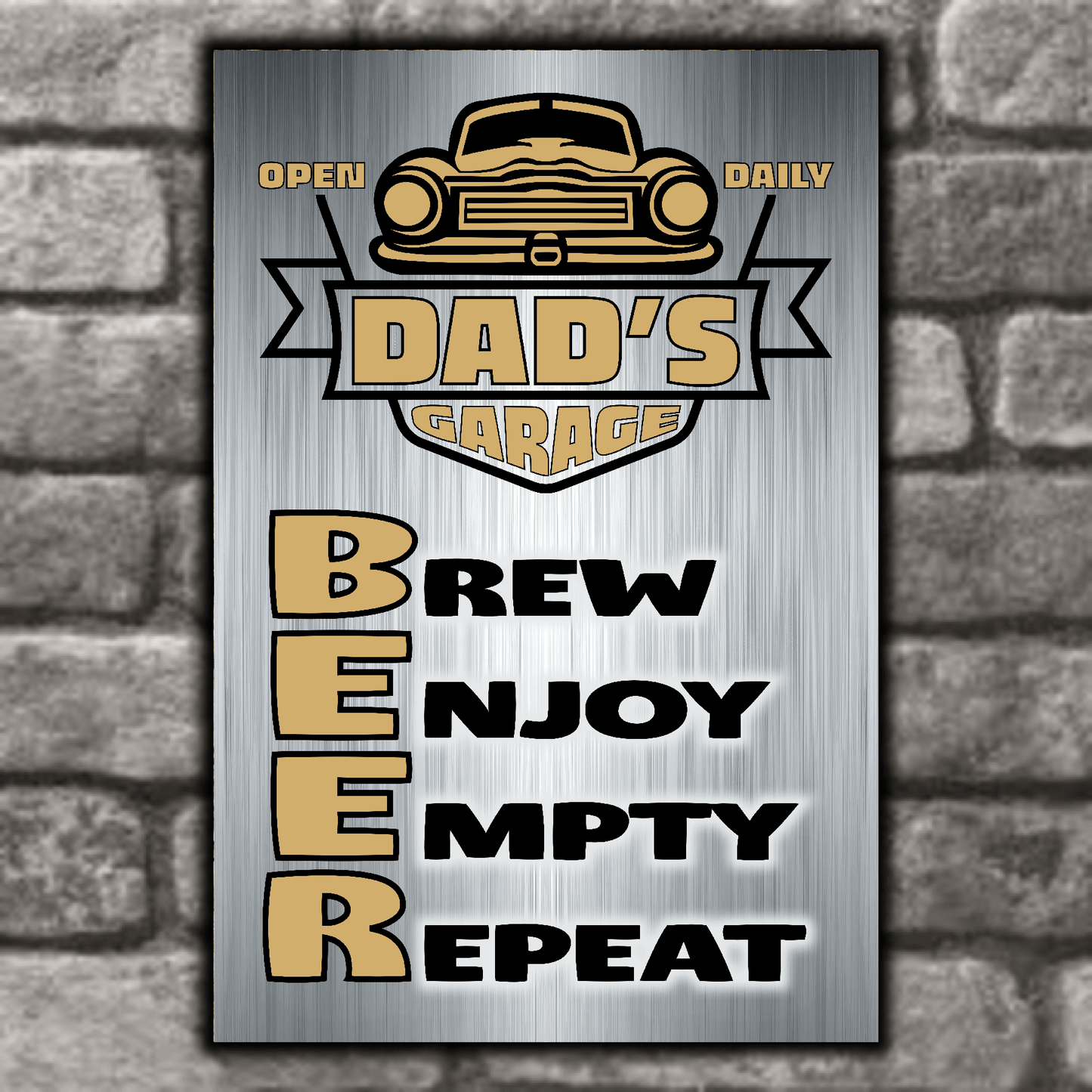 accessories DAD's GARAGE ~ B. E. E. R. DAD's GARAGE ~ B. E. E. R. GiftsByJeff Gifts By Jeff Pittsburgh PA