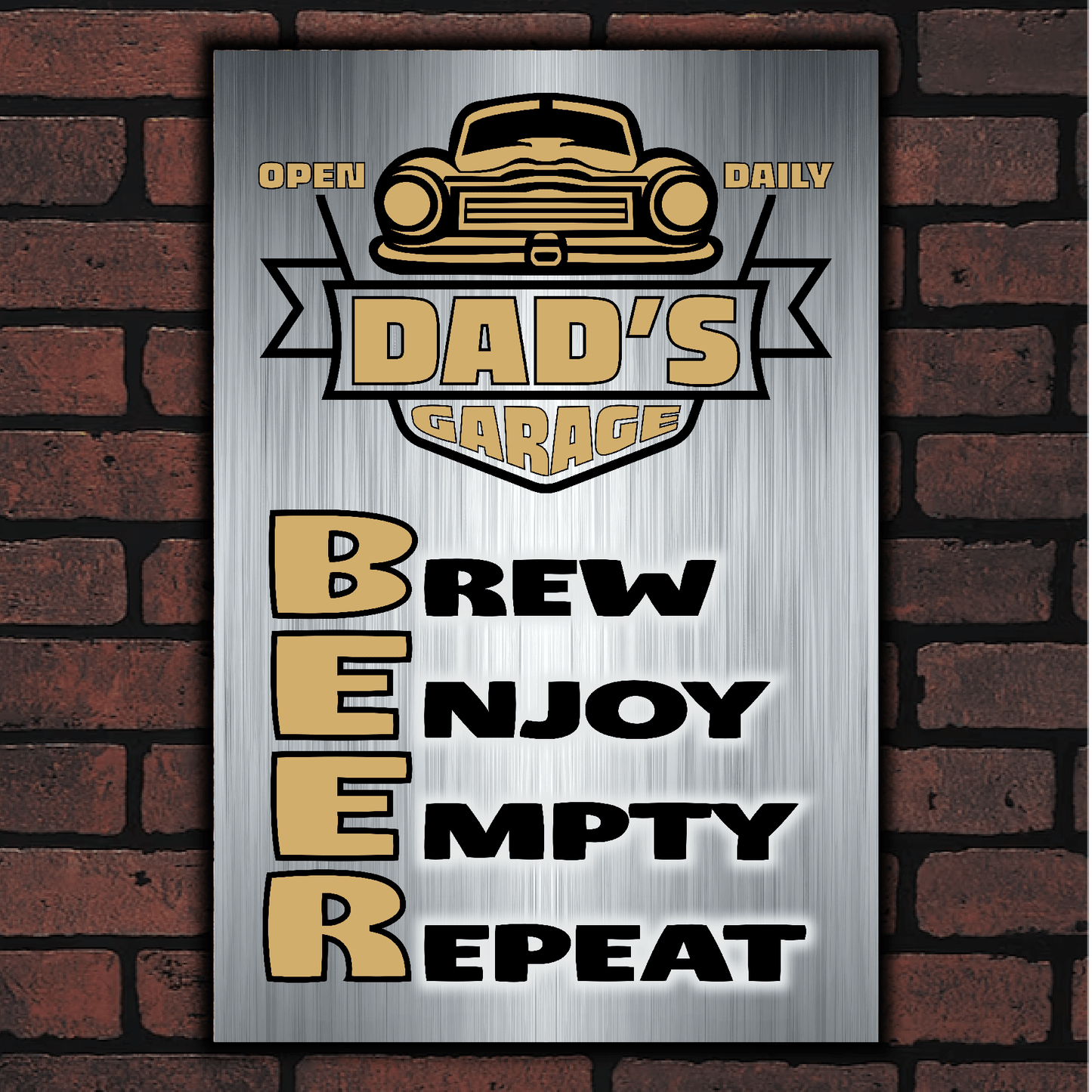 accessories DAD's GARAGE ~ B. E. E. R. DAD's GARAGE ~ B. E. E. R. GiftsByJeff Gifts By Jeff Pittsburgh PA