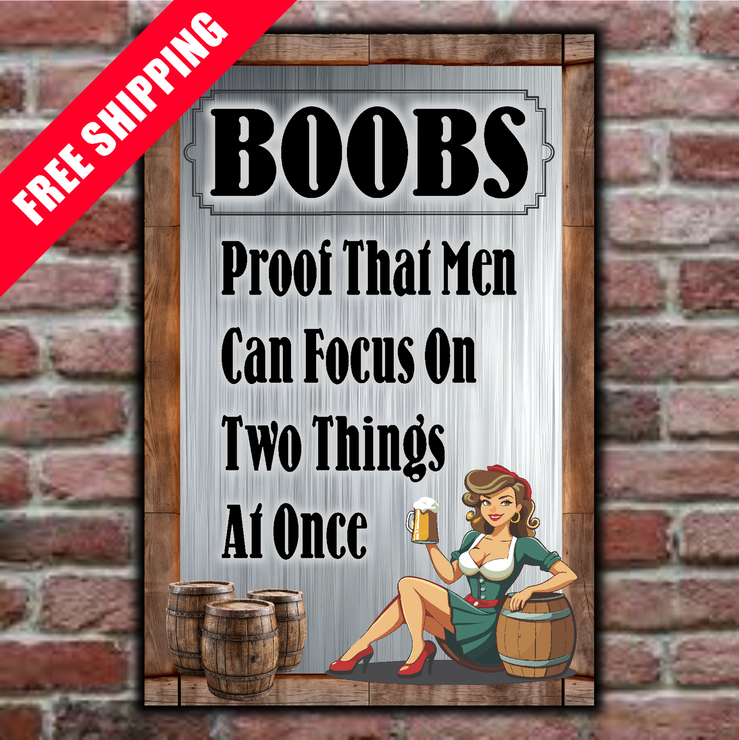Boobs, Proof That Men Can Focus On Two Things At Once