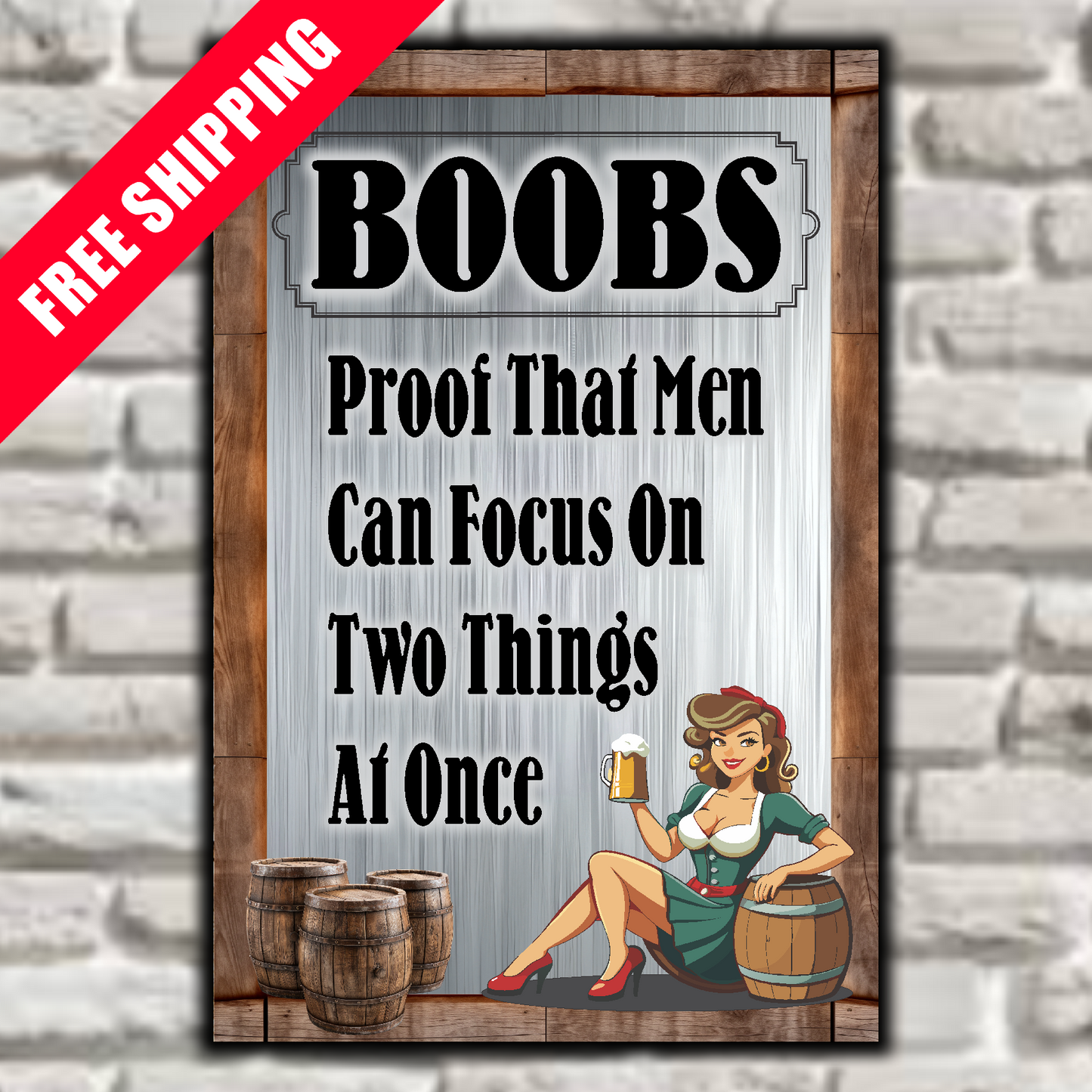 Boobs, Proof That Men Can Focus On Two Things At Once
