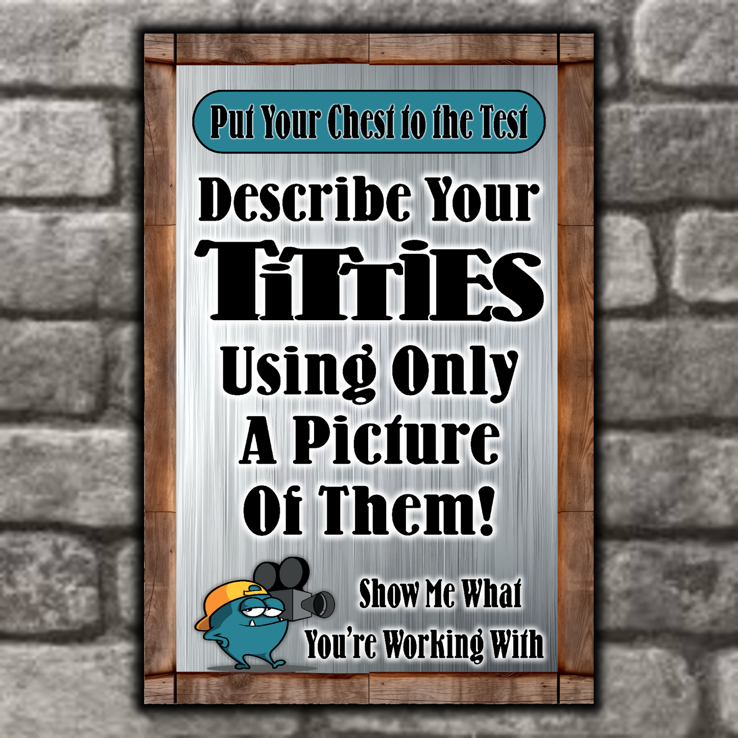 Describe Your Titties Using Only A Picture Of Them