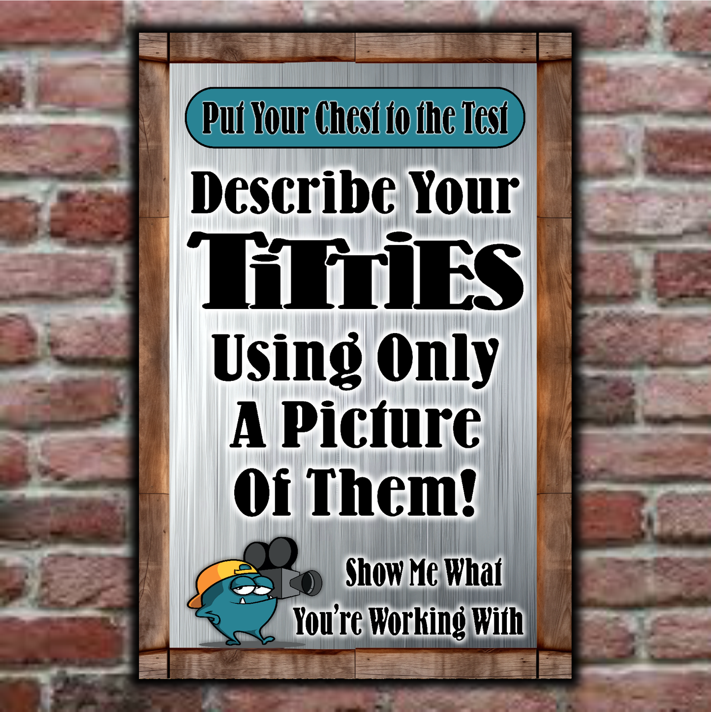 Describe Your Titties Using Only A Picture Of Them