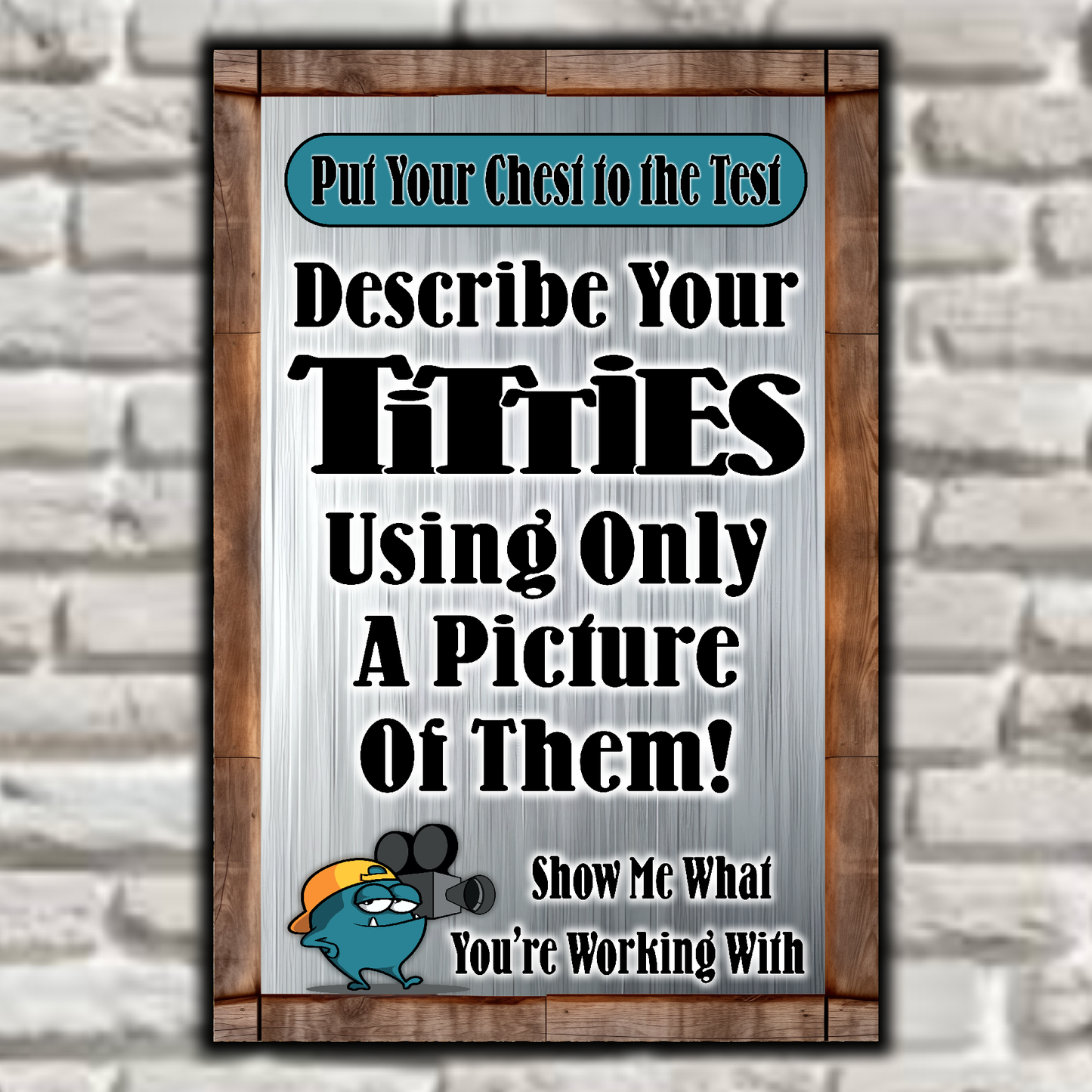 Describe Your Titties Using Only A Picture Of Them