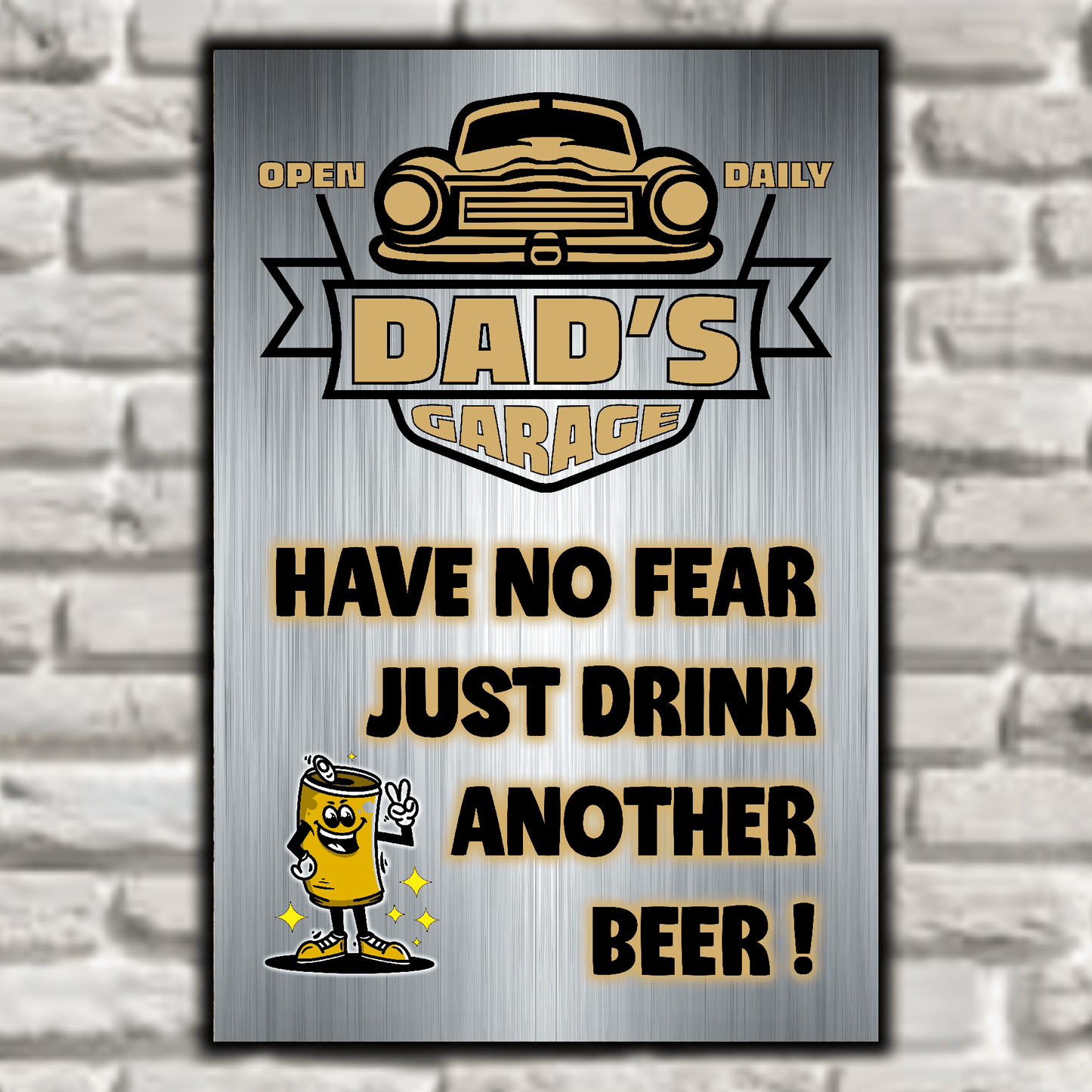 accessories DAD's GARAGE ~ Have No Fear, Just Drink Another Beer! DAD's GARAGE ~ Have No Fear, Just Drink Another Beer! GiftsByJeff Gifts By Jeff Pittsburgh PA