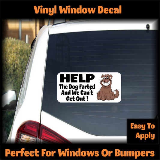 HELP The Dog Farted And We Can't Get Out!