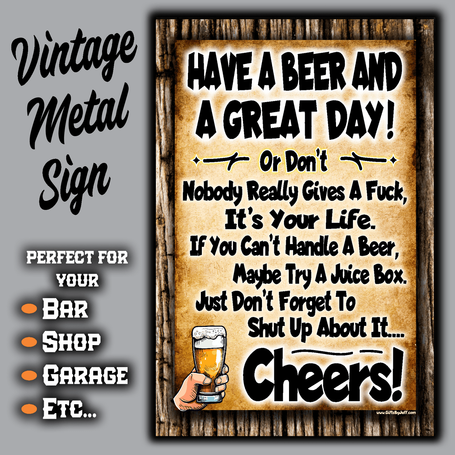 accessories Have A Beer And A Great Day, Or Don't! Just Don't Forget To Shut Up About It Have A Beer And A Great Day, Or Don't! Just Don't Forget To Shut Up About It GiftsByJeff Gifts By Jeff Pittsburgh PA