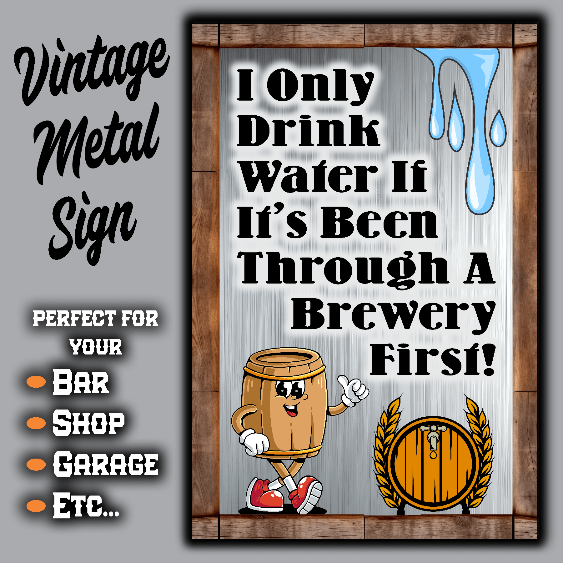 accessories I Only Drink Water If Its Been Through A Brewery First I Only Drink Water If Its Been Through A Brewery First GiftsByJeff Gifts By Jeff Pittsburgh PA