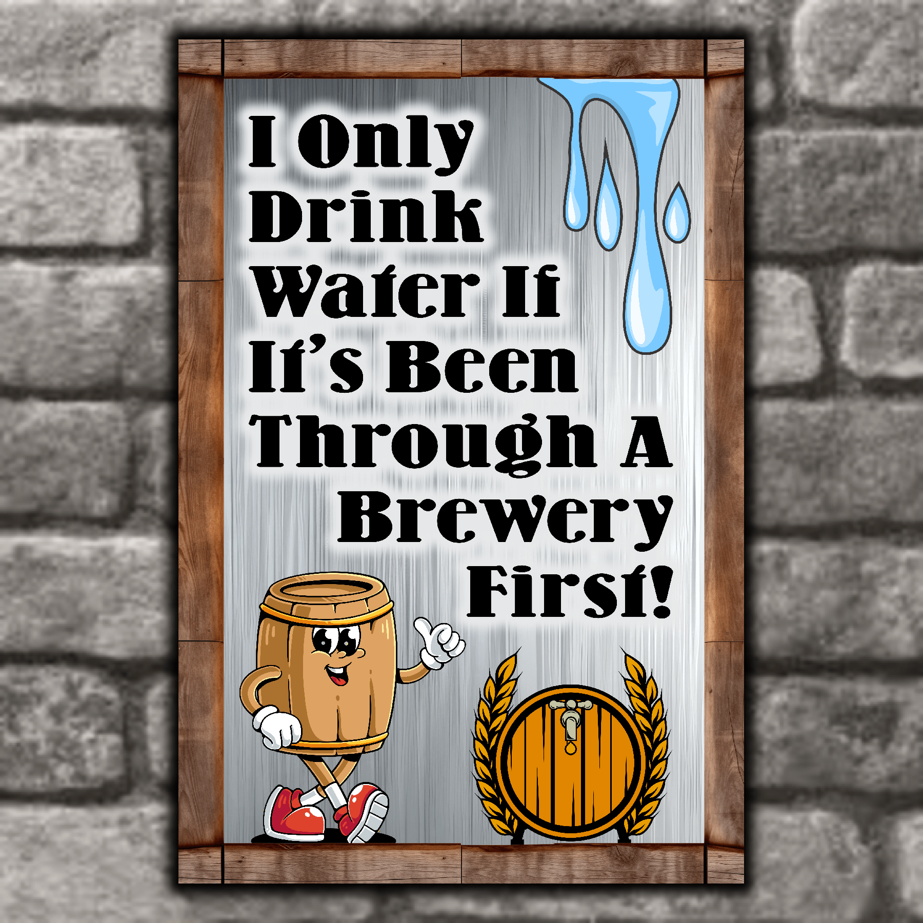 accessories I Only Drink Water If Its Been Through A Brewery First I Only Drink Water If Its Been Through A Brewery First GiftsByJeff Gifts By Jeff Pittsburgh PA