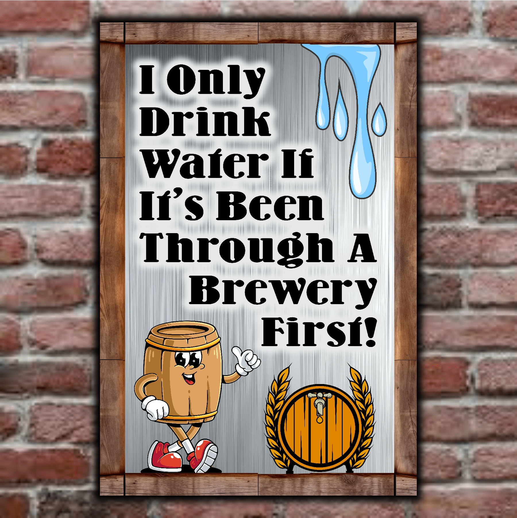 accessories I Only Drink Water If Its Been Through A Brewery First I Only Drink Water If Its Been Through A Brewery First GiftsByJeff Gifts By Jeff Pittsburgh PA