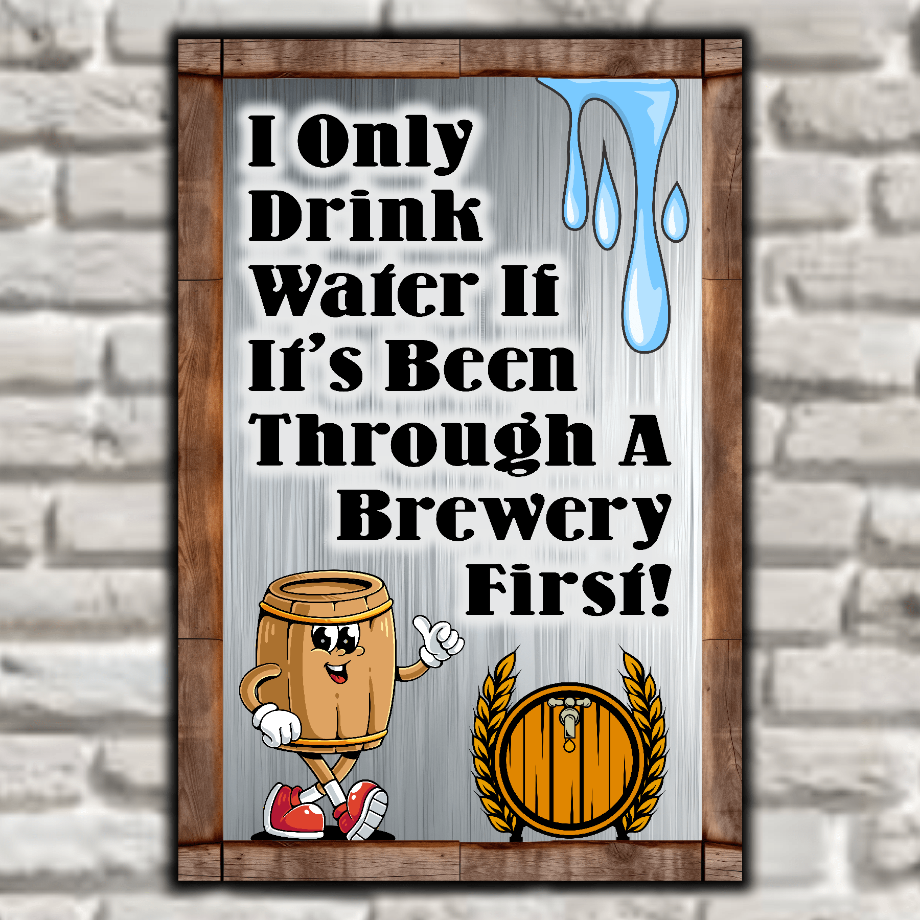 accessories I Only Drink Water If Its Been Through A Brewery First I Only Drink Water If Its Been Through A Brewery First GiftsByJeff Gifts By Jeff Pittsburgh PA