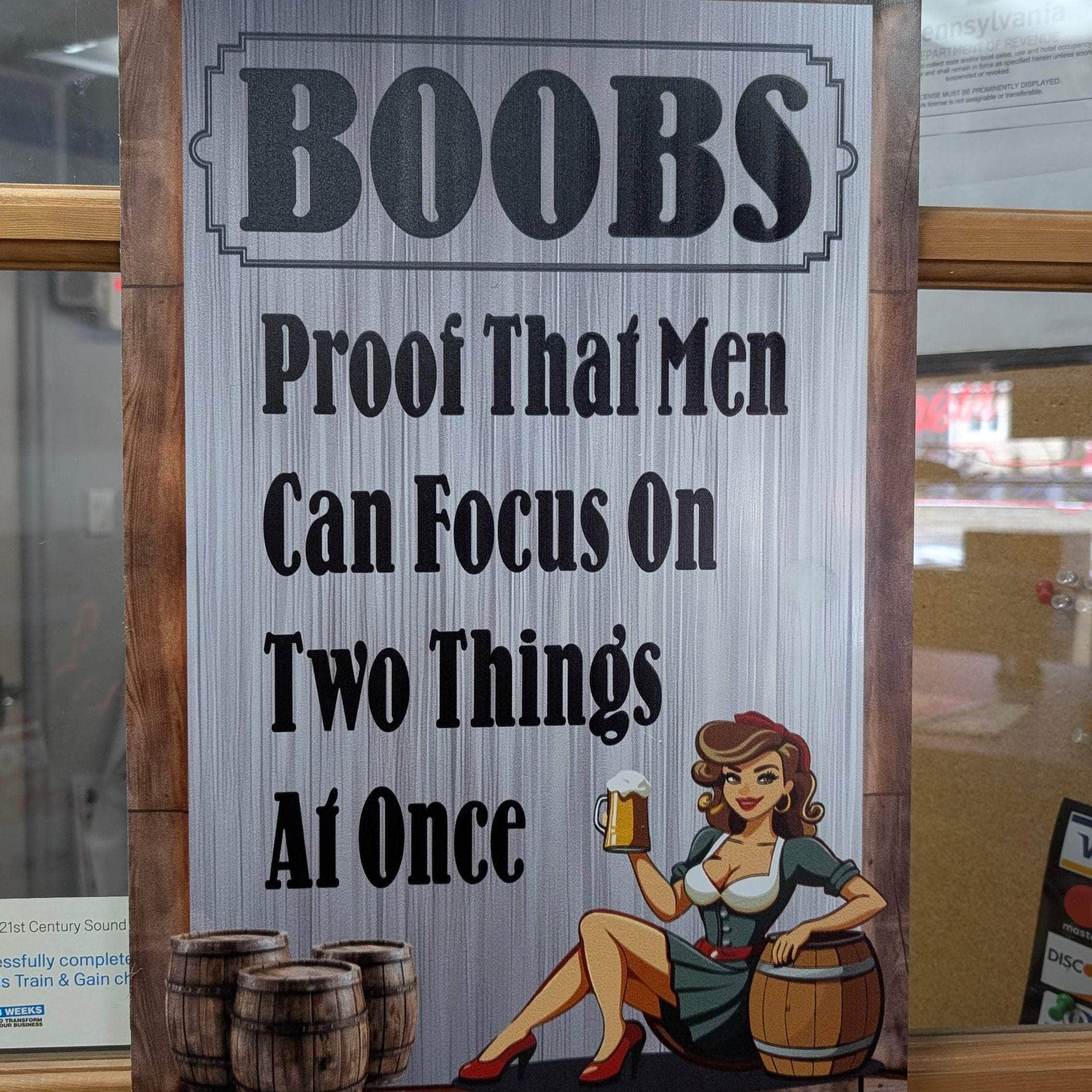 accessories Boobs, Proof That Men Can Focus Boobs, Proof That Men Can Focus GiftsByJeff Gifts By Jeff Pittsburgh PA