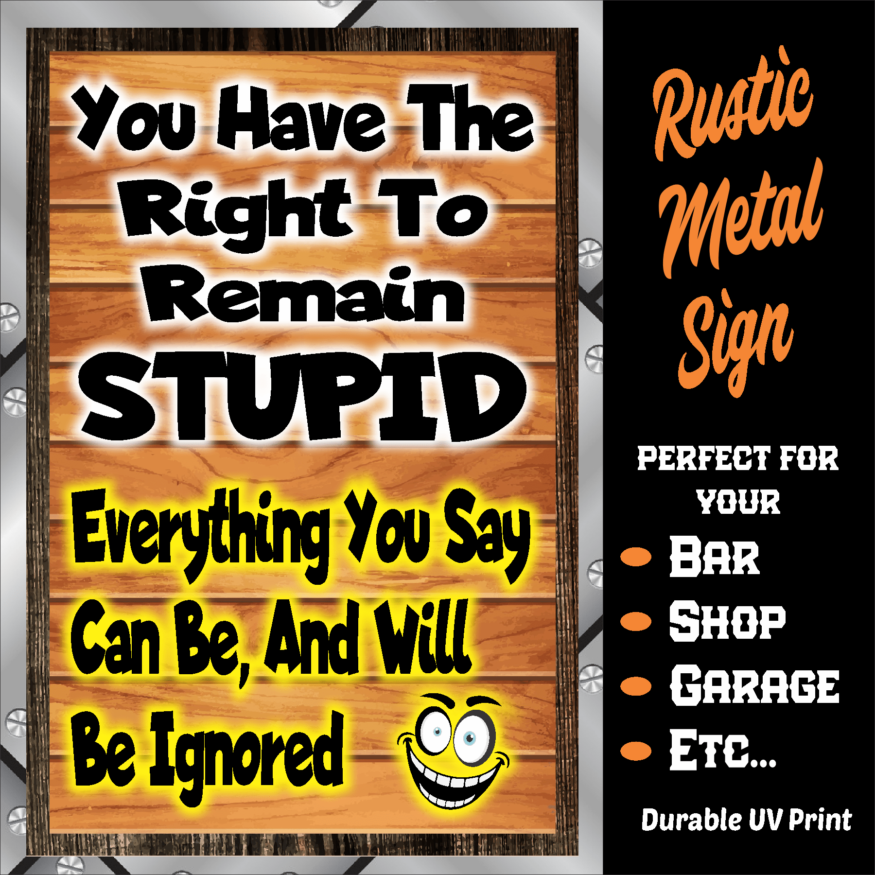 accessories You Have The Right To Remain Stupid You Have The Right To Remain Stupid GiftsByJeff Gifts By Jeff Pittsburgh PA
