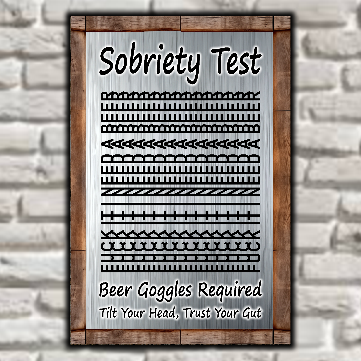 Sobriety Test - FUCK IT I NEED A BEER