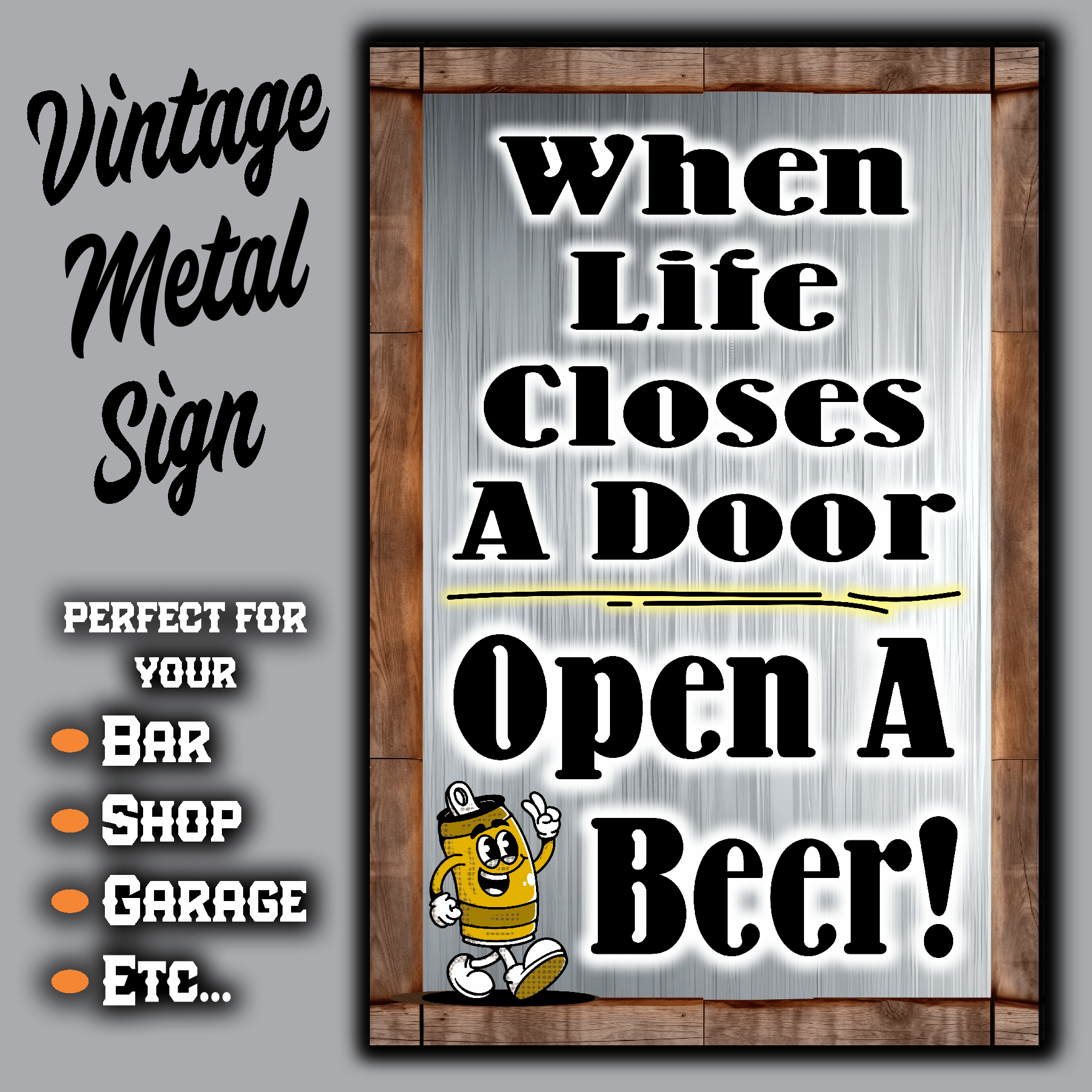 accessories When Life Closes A Door, Open A Beer! When Life Closes A Door, Open A Beer! GiftsByJeff Gifts By Jeff Pittsburgh PA