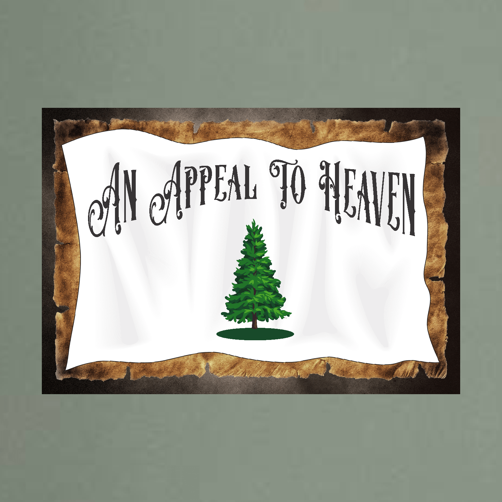 accessories An Appeal To Heaven (Horizontal) - 12" x 18" Vintage Metal Sign GiftsByJeff Gifts By Jeff Pittsburgh PA