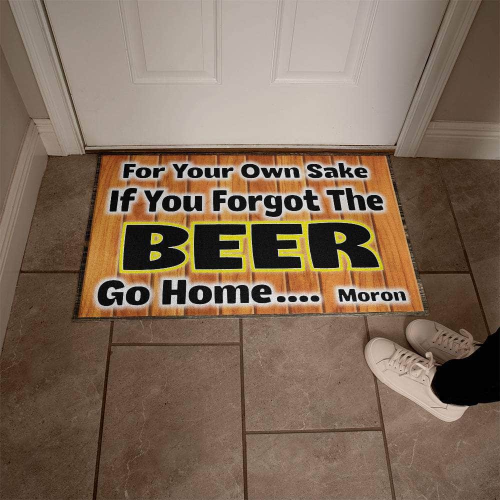 Jewelry Welcome Mat - If You Forgot The Beer, Go Home Welcome Mat - If You Forgot The Beer, Go Home GiftsByJeff Gifts By Jeff Pittsburgh PA