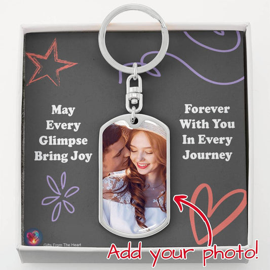 Jewelry Carry Memories, Hold Moments: Personalized Dog Tag Photo Keychain GiftsByJeff Gifts By Jeff Pittsburgh PA
