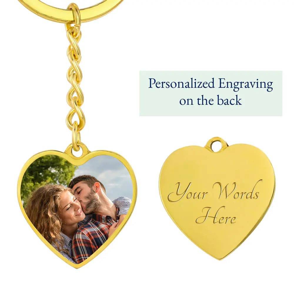 Jewelry Carry Memories, Hold Moments: Personalized Heart Photo Keychains GiftsByJeff Gifts By Jeff Pittsburgh PA