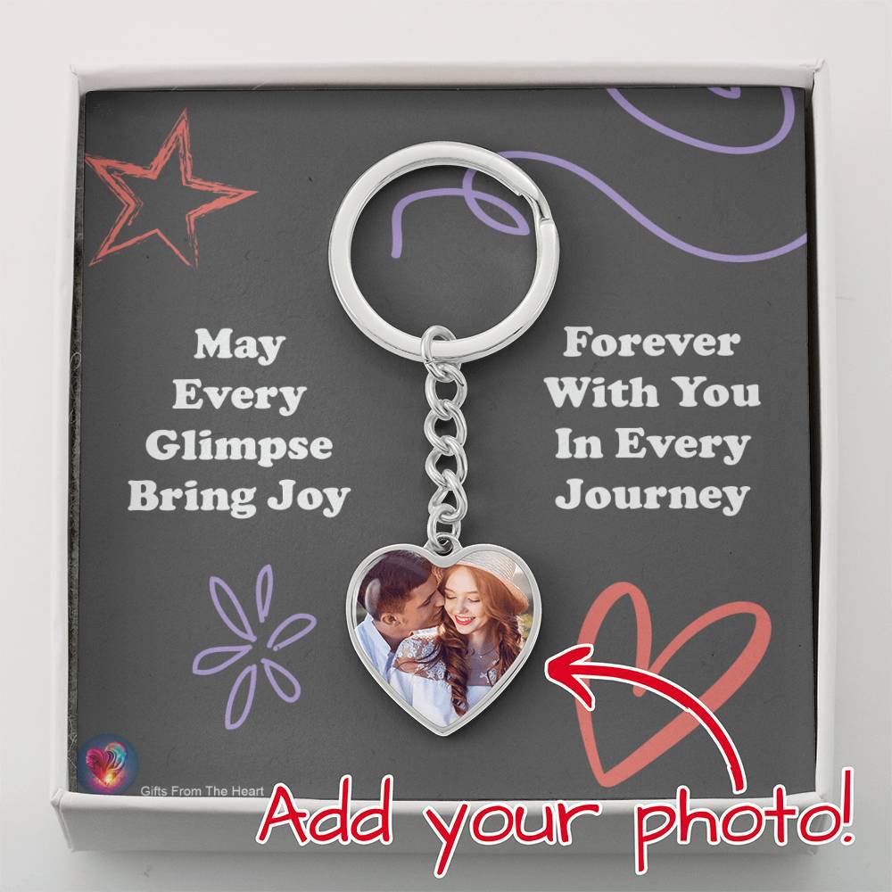 Jewelry Carry Memories, Hold Moments: Personalized Heart Photo Keychains GiftsByJeff Gifts By Jeff Pittsburgh PA