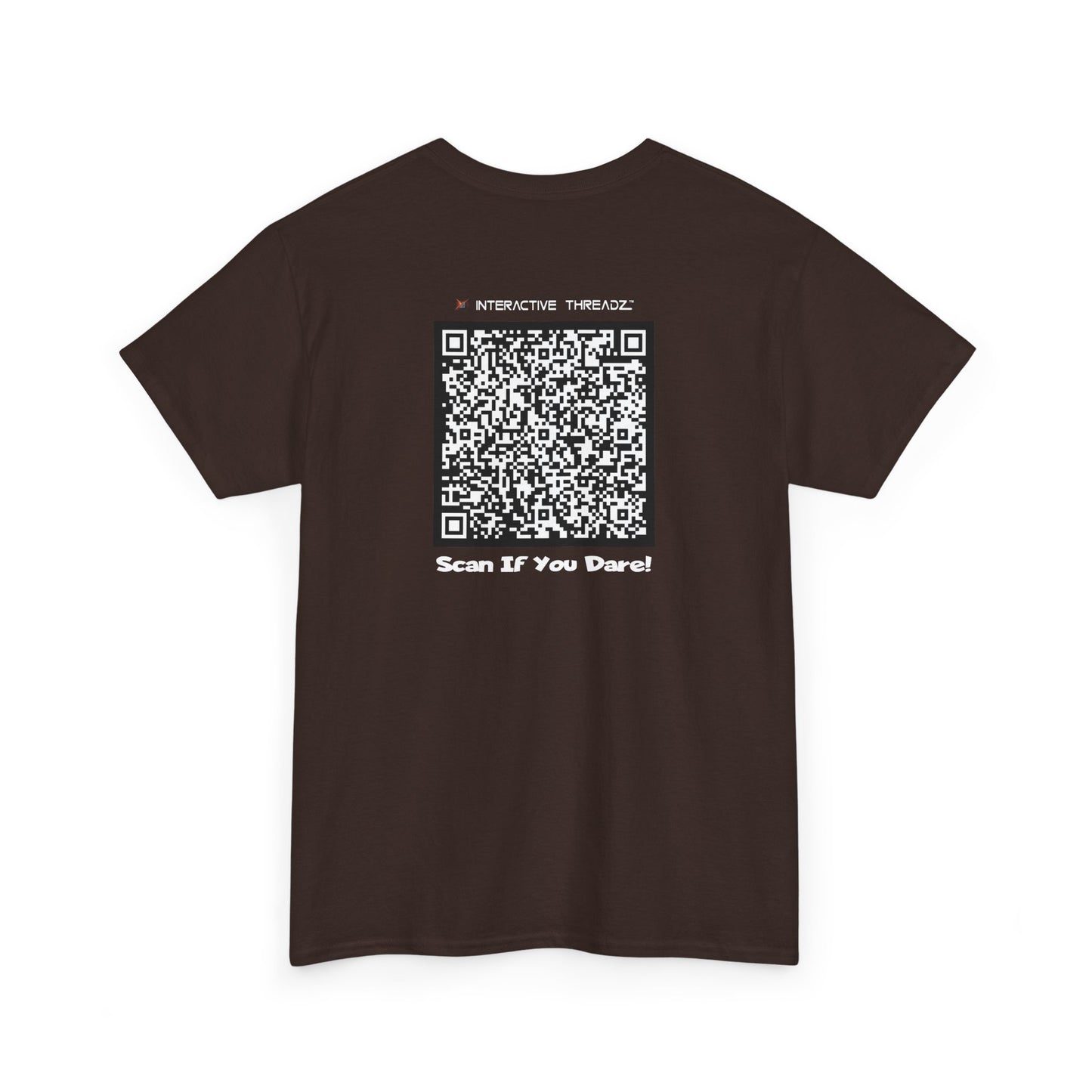 Beer In My Belly, Tacos In My Hands, Titties On My Mind - QR Code Shirt - Gildan 5000 Unisex T-shirt