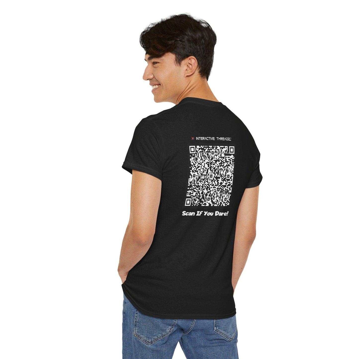 T-Shirt Black / S Beer In My Belly, Tacos In My Hands, Titties On My Mind - QR Code Shirt - Gildan 5000 Unisex T-shirt Beer In My Belly, Tacos In My Hands, Titties On My Mind - QR Code Shirt - Gildan 5000 Unisex T-shirt GiftsByJeff Gifts By Jeff Pittsburgh PA