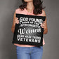 Jewelry 16" x 16" God Found Some Of The Strongest Women And Made Them Veterans - Classic Patriotic Pillow GiftsByJeff Gifts By Jeff Pittsburgh PA