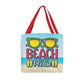 Jewelry 16" x 16" / Red Beach Please ~ Fun Summer Classic Tote Bag GiftsByJeff Gifts By Jeff Pittsburgh PA