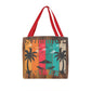 Jewelry 16" x 16" / Red Summer Vibes Wood Classic Tote Bag GiftsByJeff Gifts By Jeff Pittsburgh PA