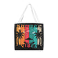 Jewelry 16" x 16" / White Summer Vibes Black Classic Tote Bag GiftsByJeff Gifts By Jeff Pittsburgh PA