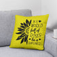 Jewelry 18" x 18" Be A Sunflower Inspiration - Reversible Pillow GiftsByJeff Gifts By Jeff Pittsburgh PA