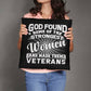 Jewelry 18" x 18" God Found Some Of The Strongest Women And Made Them Veterans - Classic Patriotic Pillow GiftsByJeff Gifts By Jeff Pittsburgh PA