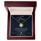 Jewelry 18K Yellow Gold Finish / Luxury Box To My Mom, A mother's tears can bring the world to its knees and her joy can cause celebration across the globe, Love You Forever - Necklace GiftsByJeff Gifts By Jeff Pittsburgh PA