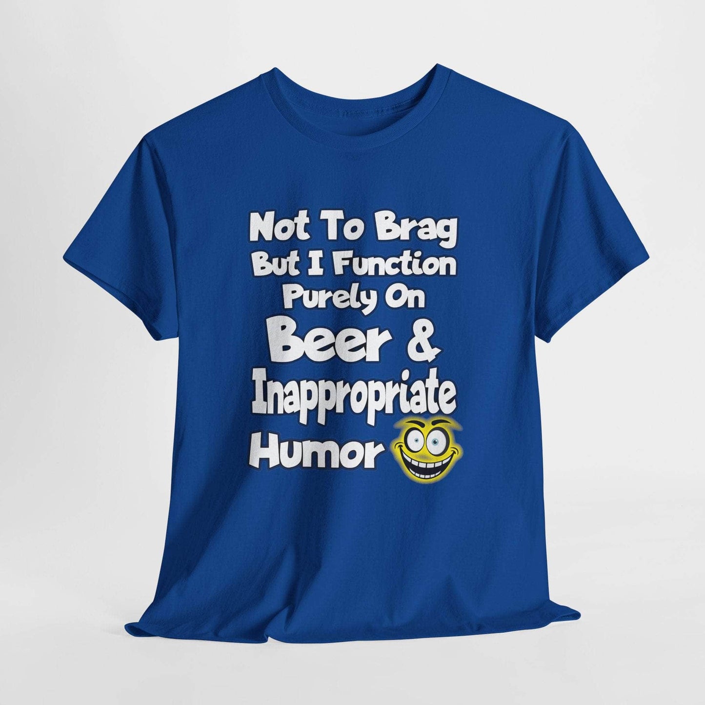 T-Shirt Royal / S Beer & Inappropriate Humor Tee Beer & Inappropriate Humor Tee GiftsByJeff Gifts By Jeff Pittsburgh PA