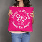 Jewelry 20" x 20" Always In My Heart Heaven/Pink Reversible Pillow GiftsByJeff Gifts By Jeff Pittsburgh PA