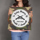 Jewelry 20" x 20" Camouflage Guns Crossed Personalized Memorial Pillow GiftsByJeff Gifts By Jeff Pittsburgh PA