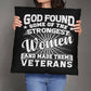 Jewelry 26" x 26" God Found Some Of The Strongest Women And Made Them Veterans - Classic Patriotic Pillow GiftsByJeff Gifts By Jeff Pittsburgh PA