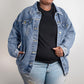 Jewelry 2X-Large Dog Mother, Wine Lover ~ Oversized Women's Denim Jacket GiftsByJeff Gifts By Jeff Pittsburgh PA