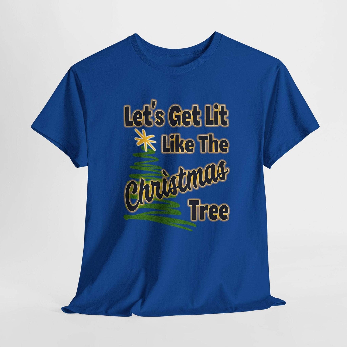 T-Shirt Royal / S Let's Get Lit - Holiday T-shirt Let's Get Lit - Holiday T-shirt GiftsByJeff Gifts By Jeff Pittsburgh PA