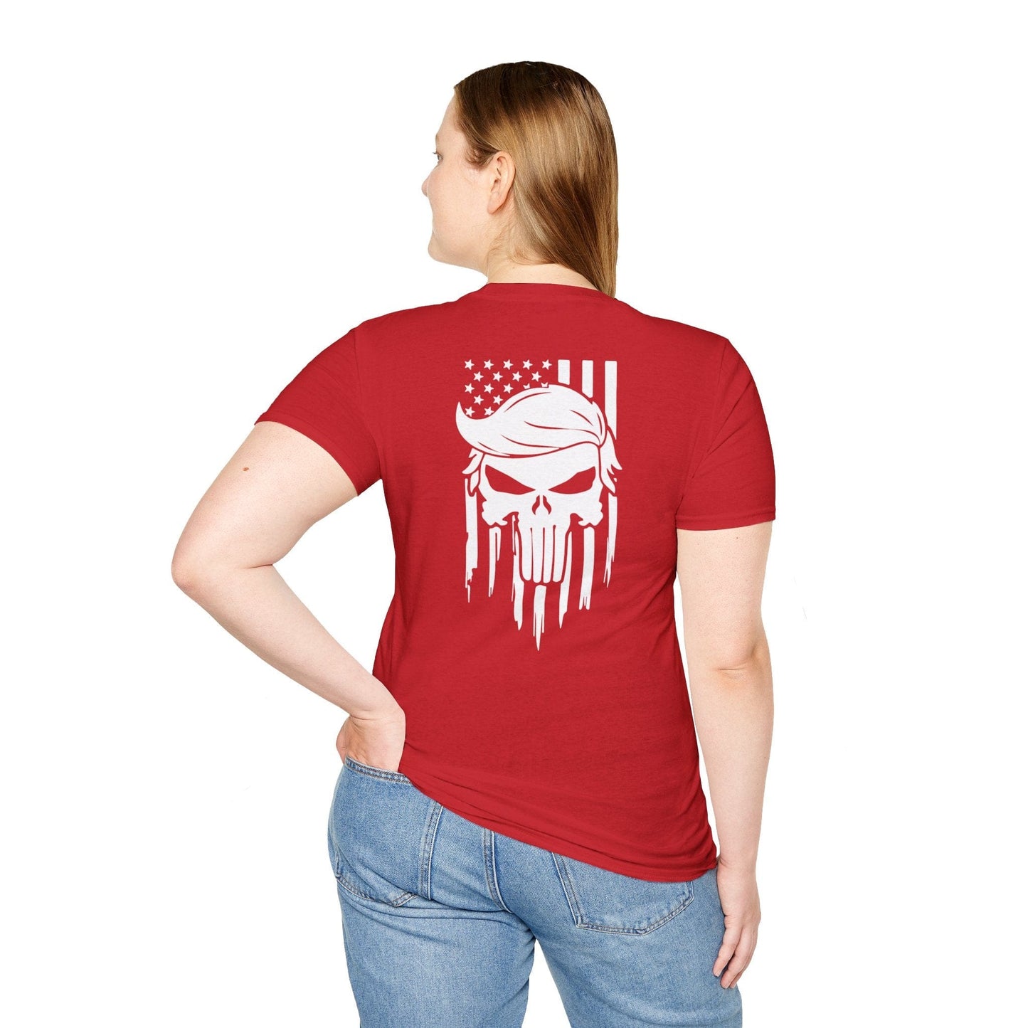 T-Shirt 45 For OUR FREEDOM - Front & Back Design -Unisex Softstyle T-Shirt GiftsByJeff Gifts By Jeff Pittsburgh PA