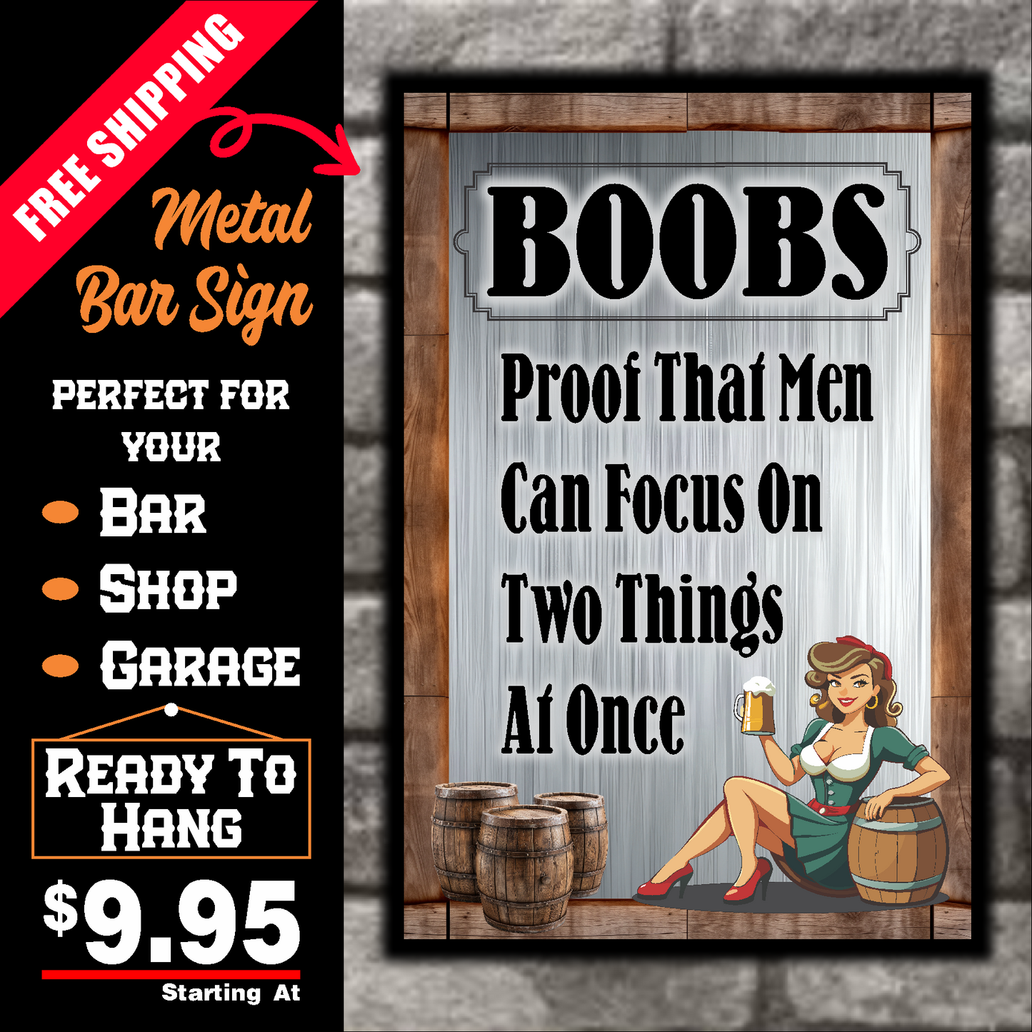 Boobs, Proof That Men Can Focus On Two Things At Once