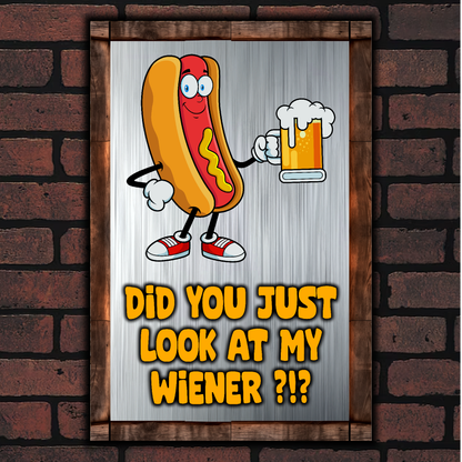 accessories 9 inch x 6 inch ~ SMALL ~ $15.95 Did You Just Look At My Wiener? Did You Just Look At My Wiener? GiftsByJeff Gifts By Jeff Pittsburgh PA