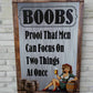 Boobs, Proof That Men Can Focus