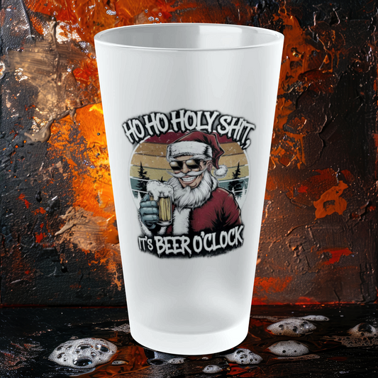 Ho Ho Holy Shit - Pint Glass