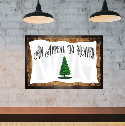 accessories An Appeal To Heaven (Horizontal) - 12" x 18" Vintage Metal Sign GiftsByJeff Gifts By Jeff Pittsburgh PA