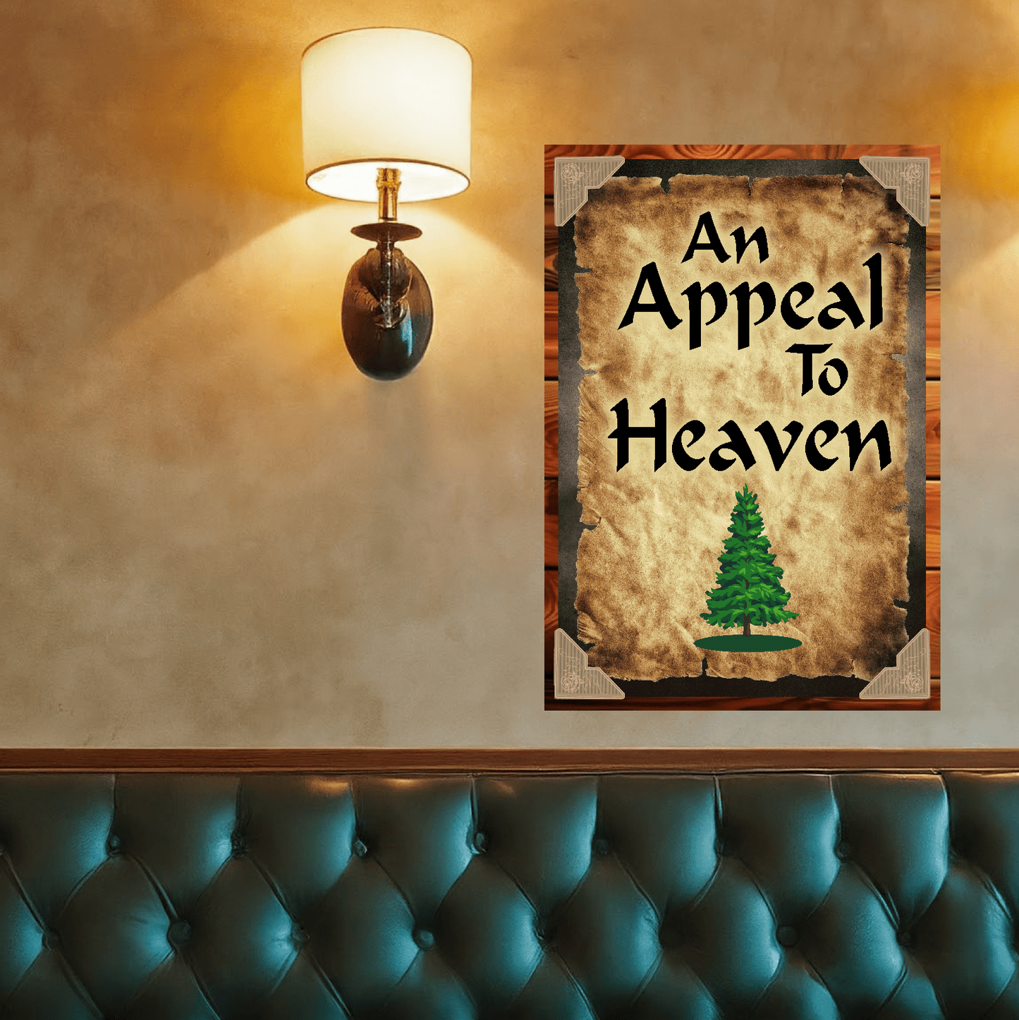 accessories An Appeal To Heaven (Vertical) - 12" x 18" Vintage Metal Sign GiftsByJeff Gifts By Jeff Pittsburgh PA