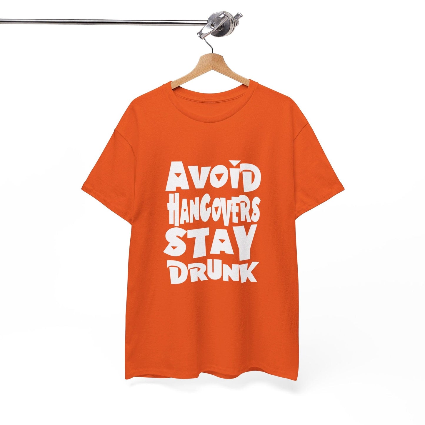 T-Shirt Avoid Hangovers Stay Drunk - Gildan 5000 Unisex T-shirt GiftsByJeff Gifts By Jeff Pittsburgh PA