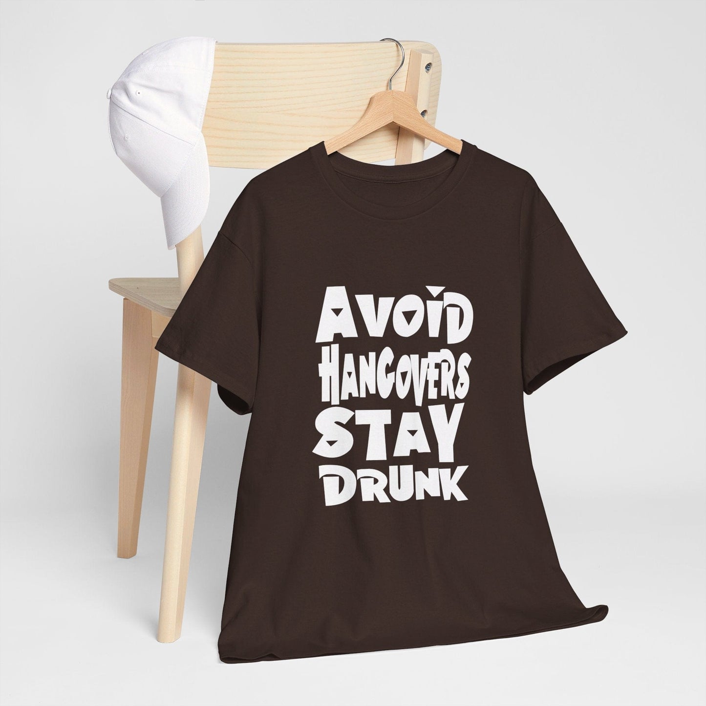 T-Shirt Avoid Hangovers Stay Drunk - Gildan 5000 Unisex T-shirt GiftsByJeff Gifts By Jeff Pittsburgh PA