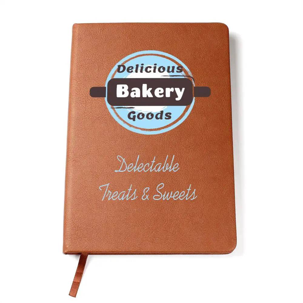 Jewelry Baked Goods - Recipe Book, and Healthy Food Journal - Leatherbound Notebook GiftsByJeff Gifts By Jeff Pittsburgh PA