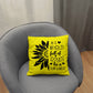 Jewelry Be A Sunflower Inspiration - Reversible Pillow GiftsByJeff Gifts By Jeff Pittsburgh PA