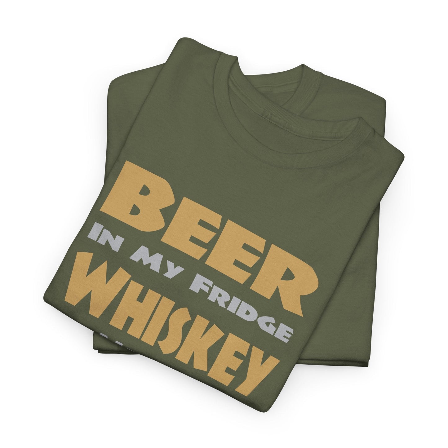 T-Shirt Beer In My Fridge, Whiskey In My Flask, Party In My Pants - Gildan 5000 Unisex T-shirt GiftsByJeff Gifts By Jeff Pittsburgh PA